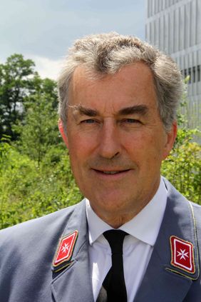 Präsident des Malteser Hilfsdienstes: Georg Khevenhüller. Foto: Malteser