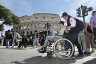 Malteser Romwallfahrt 2022 - Unterwegs im Stadtzentrum Roms