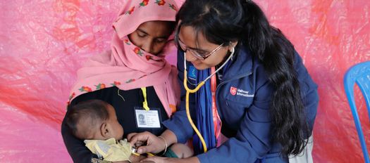 Improving healthcare in refugee camps