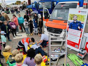Die Malteser im Bezirk Rheinland West bei Segmüllers Tag der Retter und Helfer in Pulheim 1