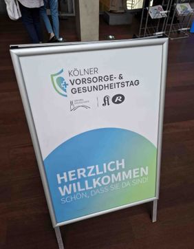 Malteser-Stand beim Kölner Vorsorge- und Gesundheitstag 2026