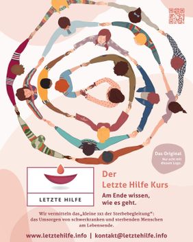 Plakat zum Letzte Hilfe Kurs
