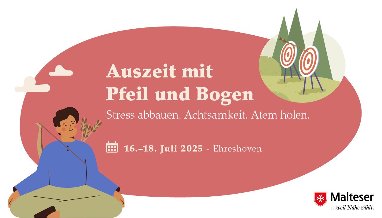 Auszeit mit Pfeil und Bogen in Ehreshoven vom 16.07 - 18.07.2025