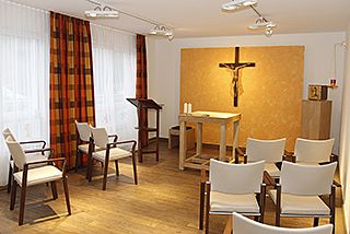 der Andachsraum aus dem Malteserstift St. Barbara in Hünxe 