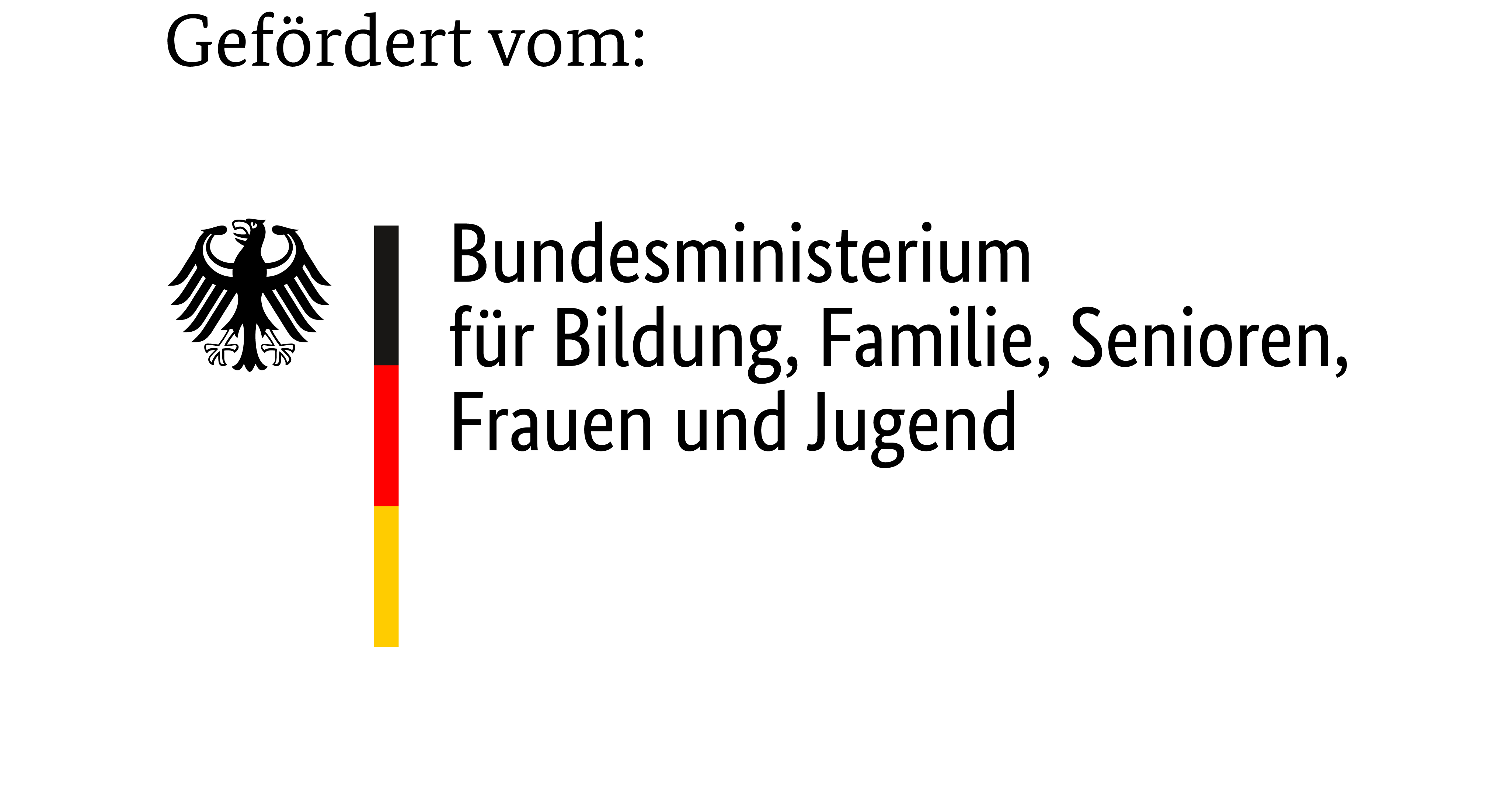Logo des Bundesministerium für Bildung, Familie, Senioren, Frauen und Jugend.