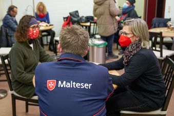 Das Café Lichtblick im Hilfszentrum Schleidener Tal lädt zu Beratungsgesprächen und therapeutischen Angeboten ein. (Foto: Frank Lütke)