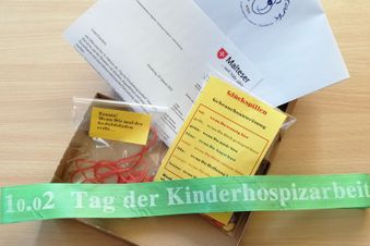Päckchen zum Tag der Kinder- und Jugendhospizarbeit am 10. Februar. Foto: Malteser