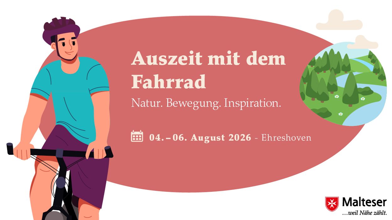Auszeit mit dem Fahrrad im August in Ehreshoven