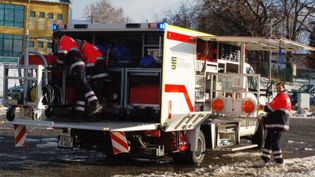 Ein Fahrzeug des Malteser Katastrophenschutzes