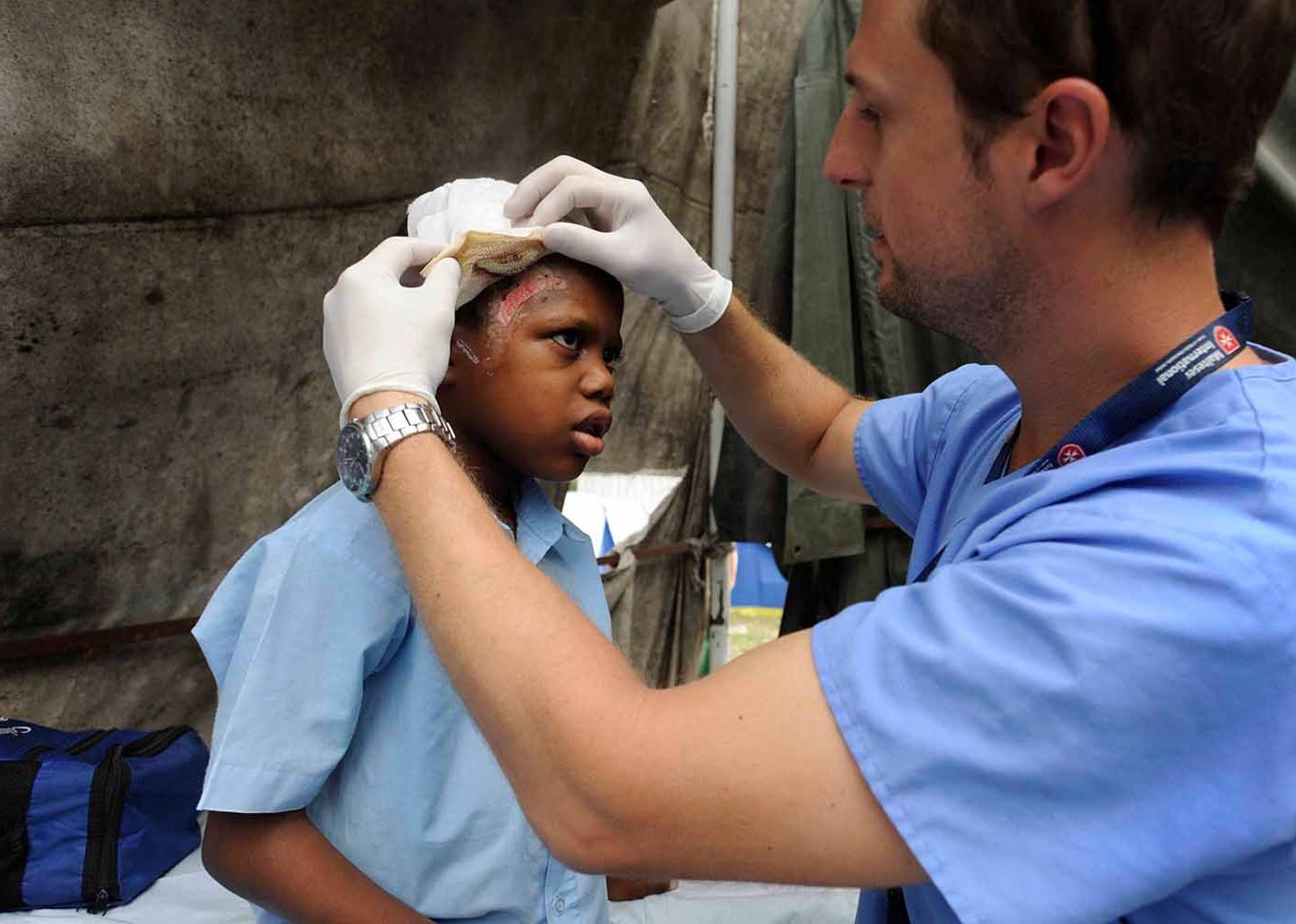 Katastrophenhilfe: Nach dem Erdbeben in Haiti am 12.1.2010 tragen Malteser Gliederungen mit zahllosen Unterstützungsaktionen zur Not- und Wiederaufbauhilfe durch Malteser International bei. 