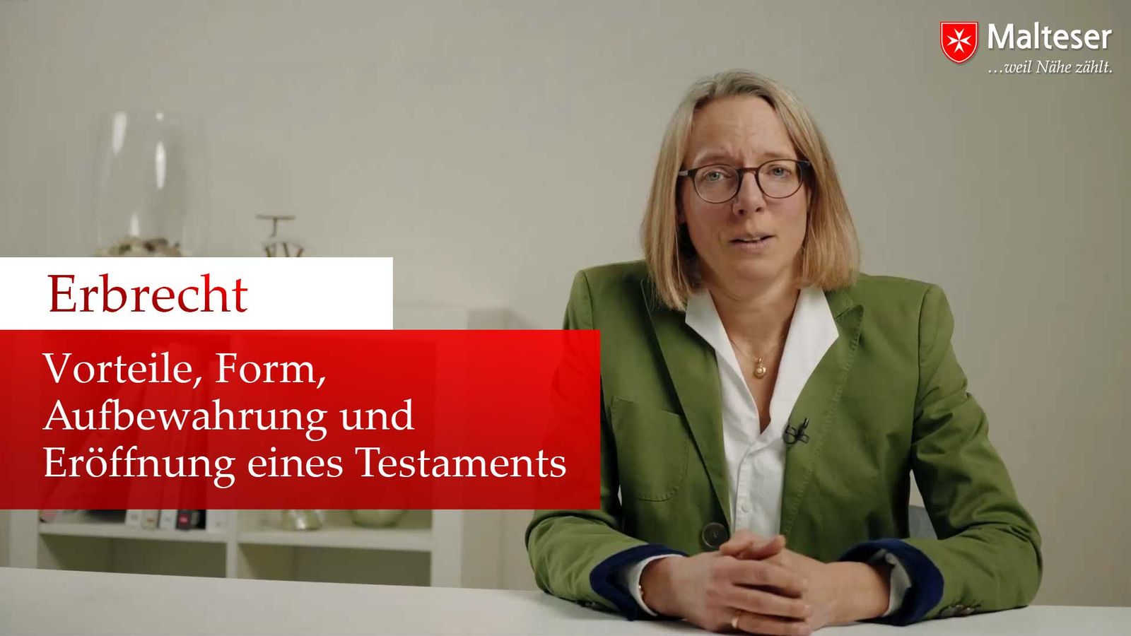 Videovorschau Vorteile, Form und Eröffnung eines Testaments