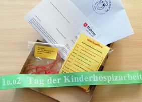 Päckchen zum Tag der Kinder- und Jugendhospizarbeit am 10. Februar. Foto: Malteser