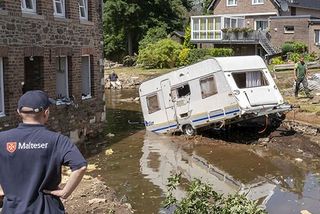 Malteser Hochwasser Einsatz