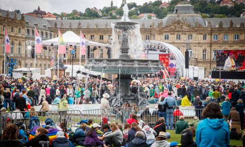 DKT 2022 – Deutscher Katholikentag mit Messe auf Schlossplatz beendet