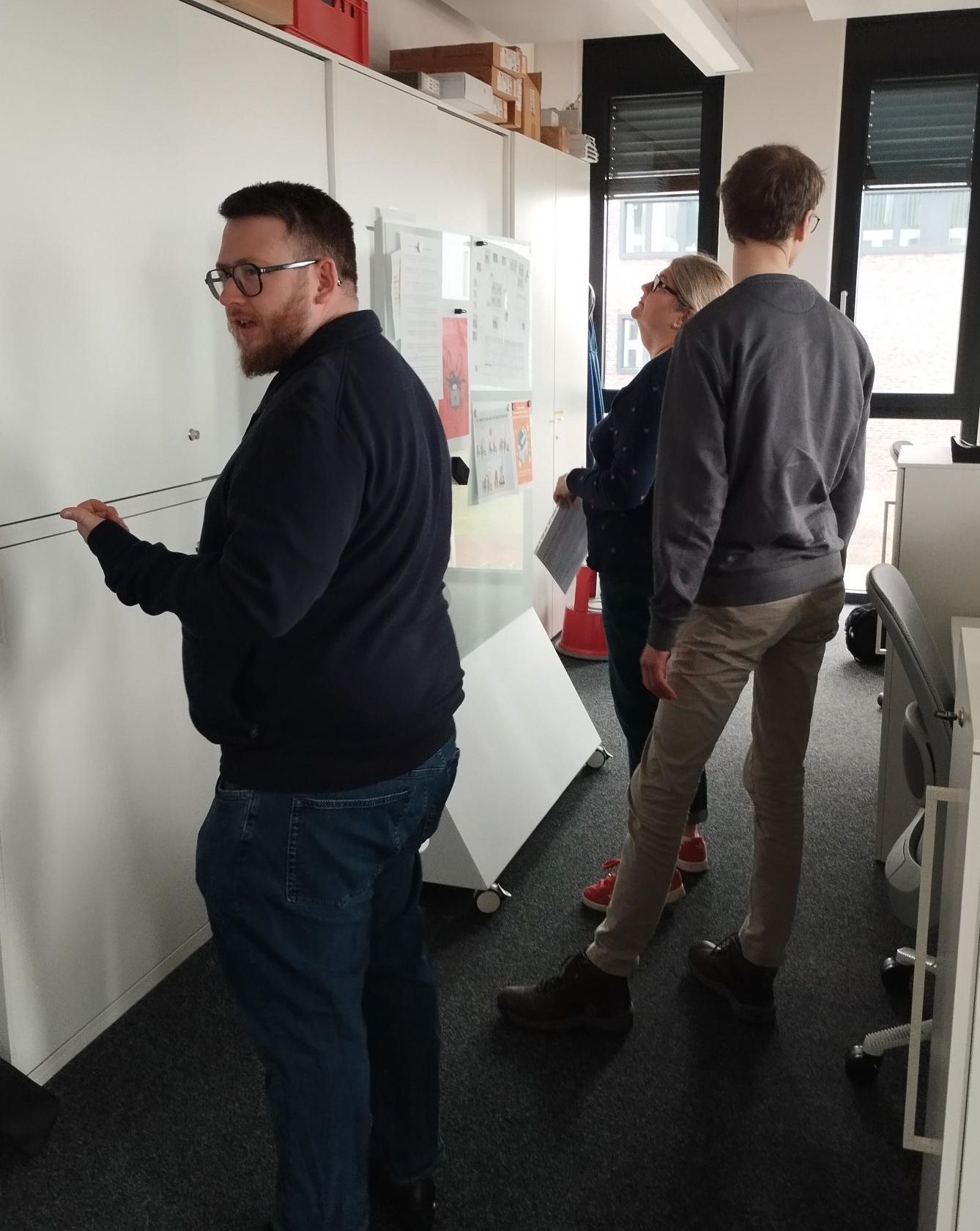 Teilnehmende der ehrenamtlichen Erprobung in Köln