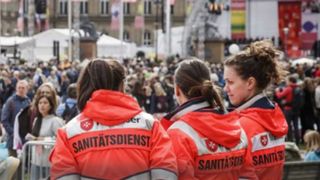 Malteser Sanitätsdienst beim Katholikentag