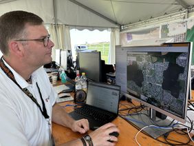 Nils Brandes im Einsatz Foto: Tobias Grosch