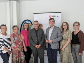 Malteser Altenburg Besuch Agathe-Projekt