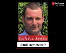 Die Malteser in Bergisch Gladbach trauern um Frank Hemmelrath.