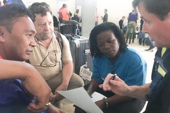 Stimmen sich in ihrer Hilfe eng ab: Malteser und THW. Foto: THW 