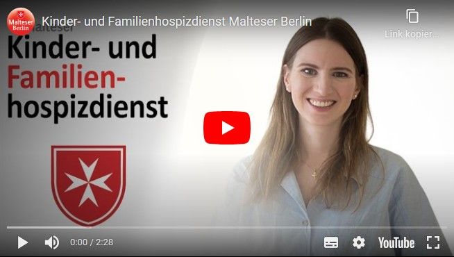 Screenshot eines Videos mit Interviews des Kinder- und Familienhospizdienstes der Malteser.