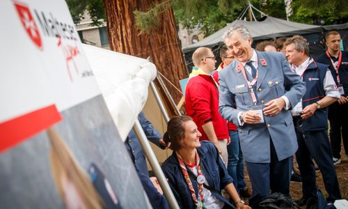 DKT 2022 – Rundgang des Präsidiums