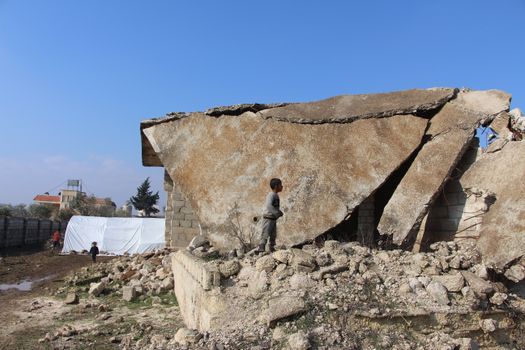 Zerstörung in Syrien