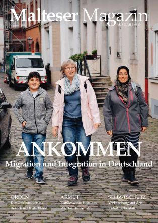 Malteser Magazin 4/2019: Ankommen