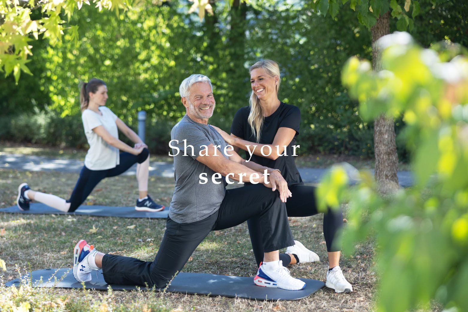 Share your secret and recommend us