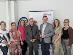 Malteser Altenburg Besuch Agathe-Projekt