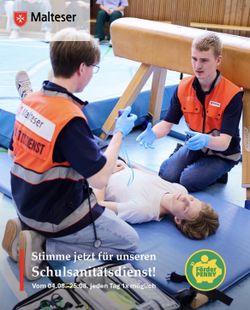 Zwei Jugendliche in Malteser-Schulsanitätswesten knien neben einer liegenden Jugenlichen.