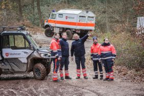 Geländetraining Katastrophenschutz Malteser