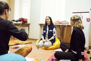 Psychosoziale Unterstützung für intern Vertriebene ist ein wichtiger Bestandteil unserer Hilfen in der Ukraine