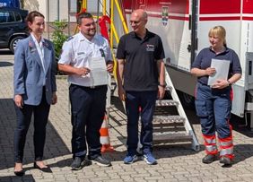 Malteser Ehrenamtliche werden geehrt