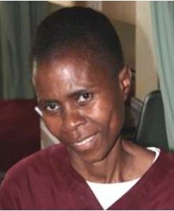 Nelisiwe smiling at the care centre; newsletter no. 36, 2017
