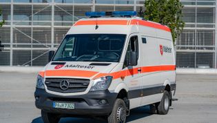 Einsatzfahrzeug der SEG Transport