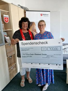 Malteser Spendenübergabe