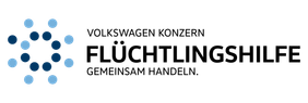 Logo Volkswagen Konzern Flüchtlingshilfe