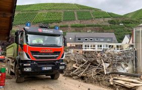 Einsatz der Malteser im Hochwassergebiet (Foto: Malteser Archiv