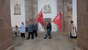 Bannerabordnung (Foto: Malteser Speyer)