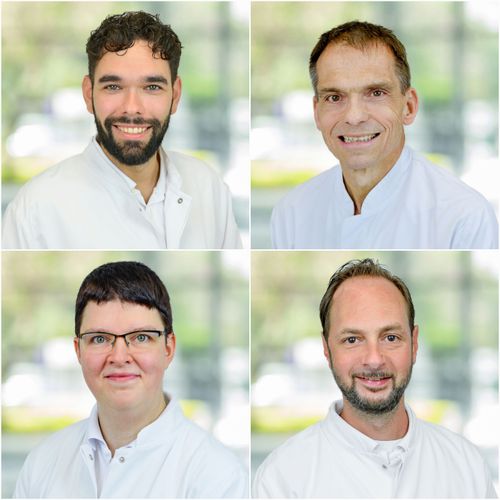 Drei Ärzte und eine Ärztin