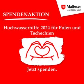 Malteser Spendenaktion Hochwasserhilfe Polen und Tschechien 2024