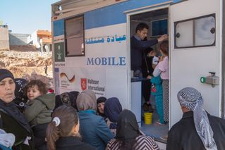 Bringing aid to remote regions