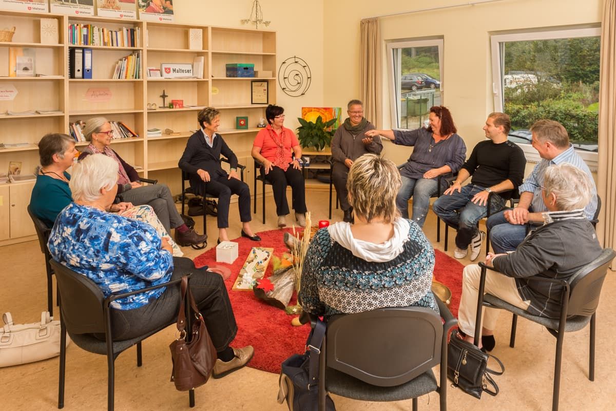 Die Kinderhospizhelfer erhalten eine spezielle Ausbildung