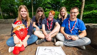 Gruppenfoto von Malteser Jugend Gruppenleitern