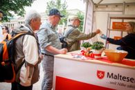 Katholikentag 2022 - Am Malteser Stand auf der Caritas-Meile