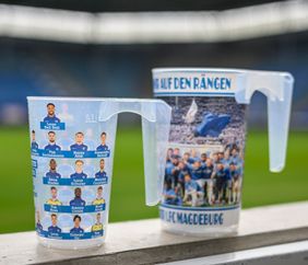 Trinkbecher des 1. FC Magdeburg