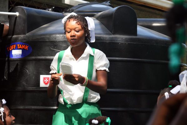 Hygienetrainings in Haiti