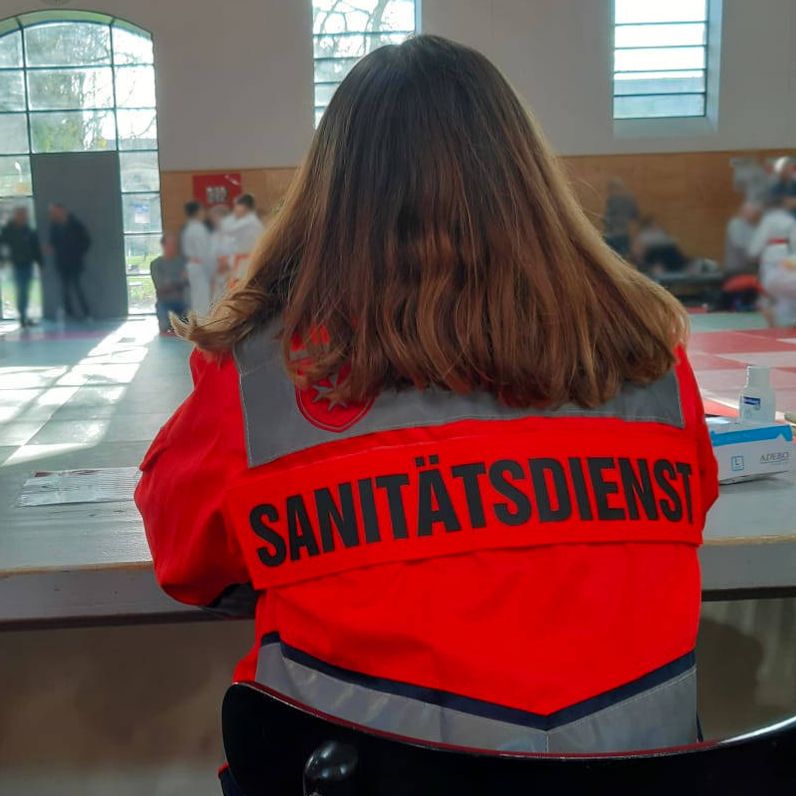 Karlsruher Malteser bei einem Wettkampf