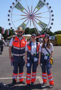 10 Tage Hessentag = 10 Tage Sonnenschein. Die Hitze sorgte für zahlreiche Einsätze.